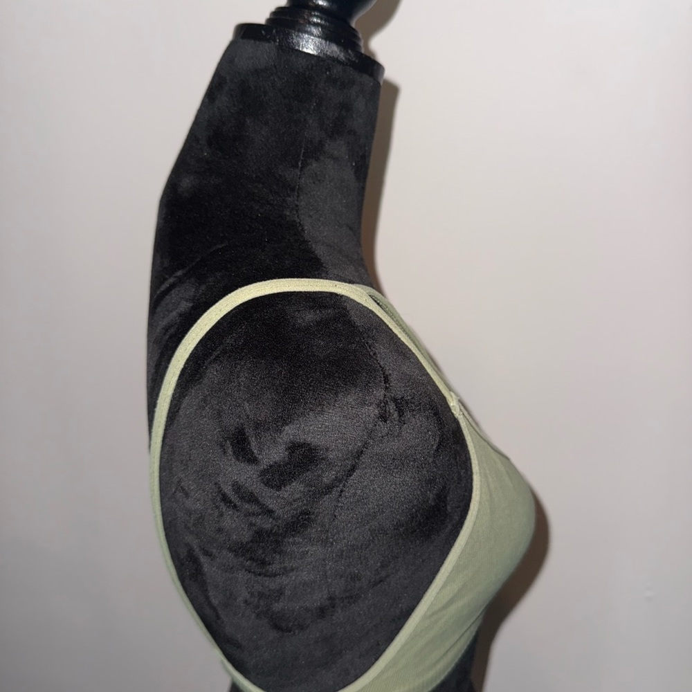 Free People Olive Green Bralette Sz.M/L - Picture 4 of 4